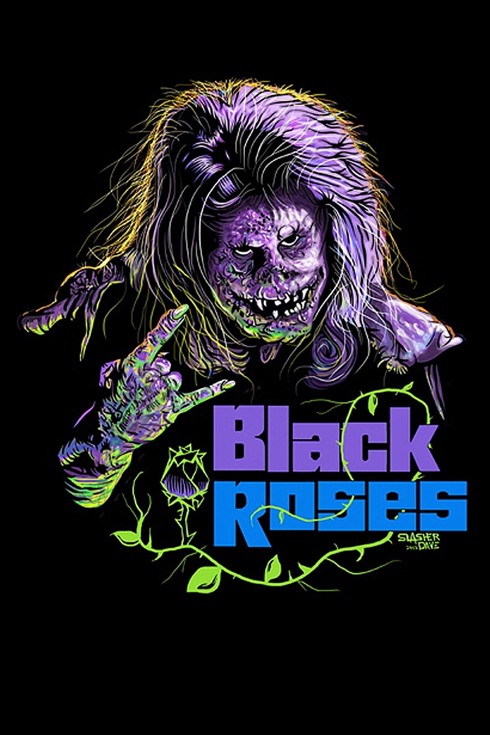 Постер Black Roses